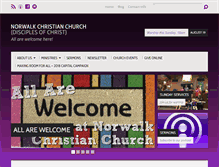 Tablet Screenshot of norwalkcc.org